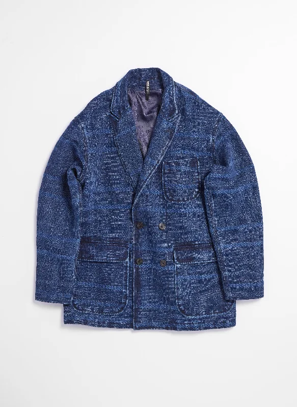 High-quality Styles Indigo Kendo Worker Blazer
