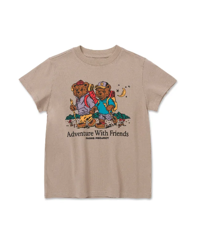 Fashion Trend Adventure With Friends Bears Youth Tee