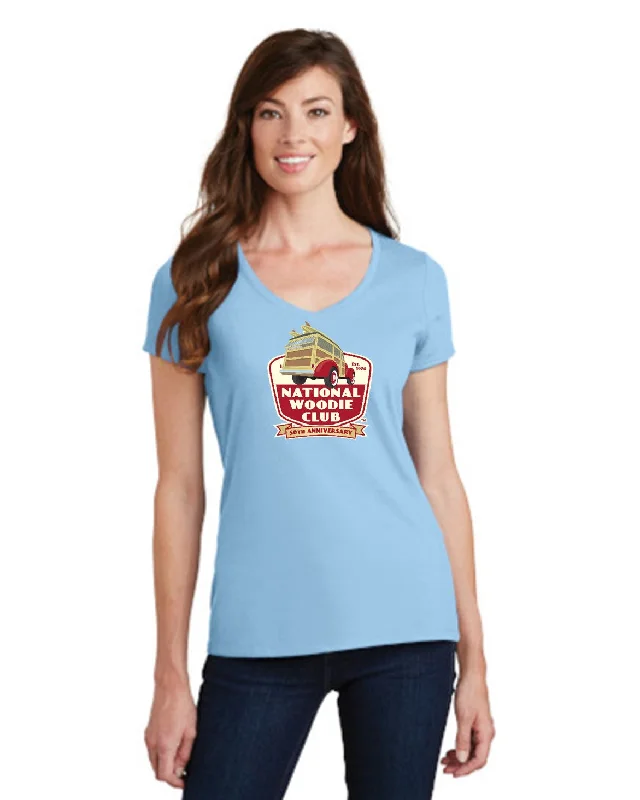Fresh And Natural Woodie Club 50TH ANNIVERSARY LADIES T-Shirt