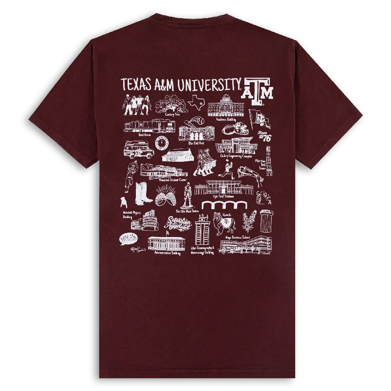 Fashion Elements Texas A&M University Traditions T-Shirt