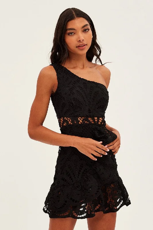 Light Comfort Black Dress Lace