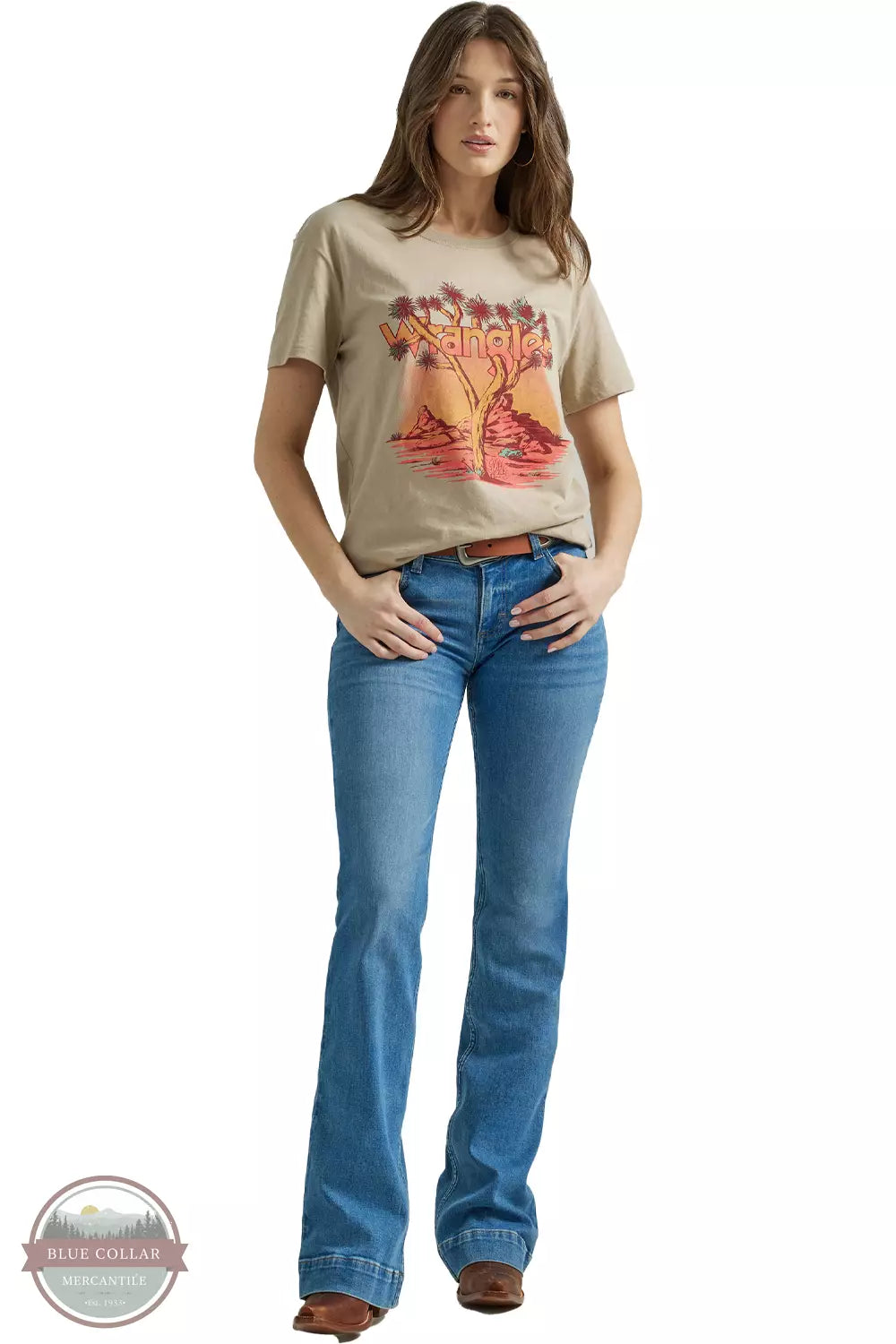 Cozy Fit Wear 112347507 Desert Tree Boyfriend T-Shirt