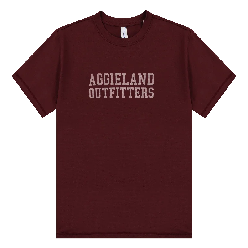 Easy Chic Aggieland Outfitters Maroon Outfitters Tech T-Shirt