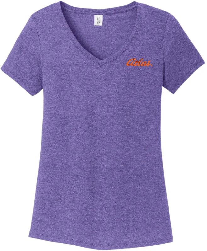 Warm Comfort District Ladies Perfect Tri V-Neck Tee