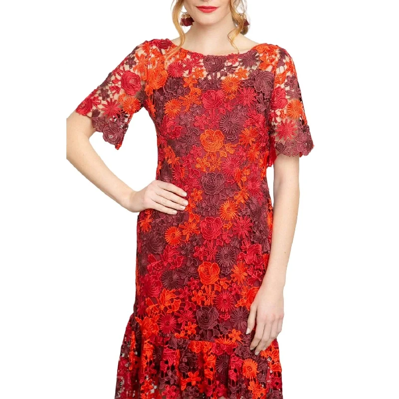 Fresh And Natural Eva Franco - Brigitte Embroidered Midi Dress