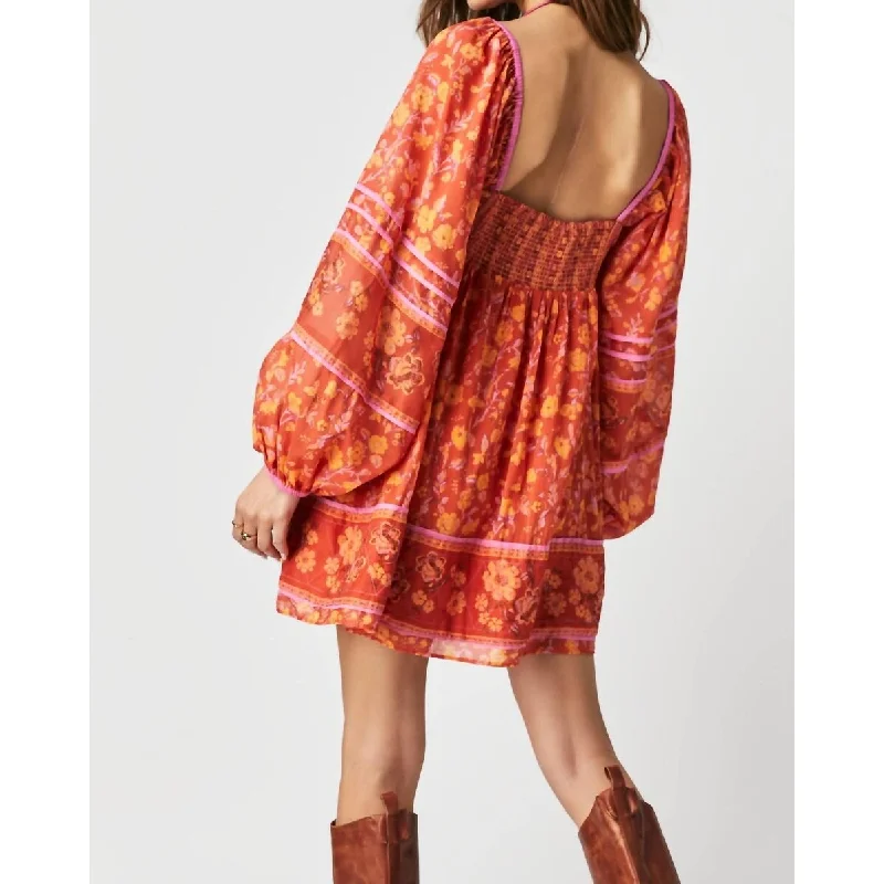 Simple Matching Free People - Endless Afternoon Mini Dress