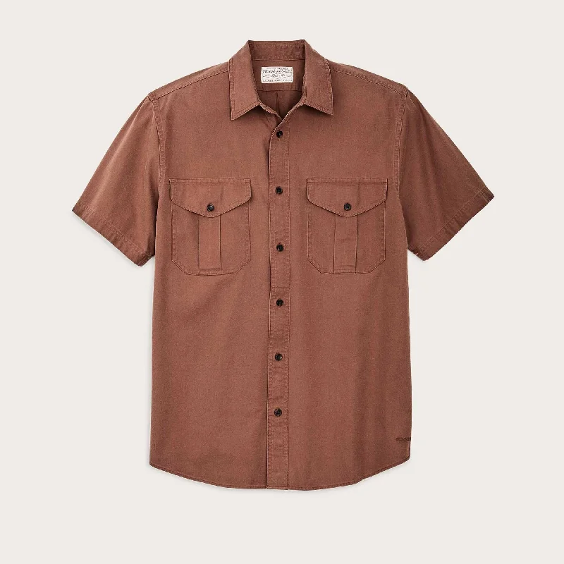 Exquisite Tailoring SHORT SLEEVE LIGHTWEIGHT ALASKAN GUIDE SHIRT