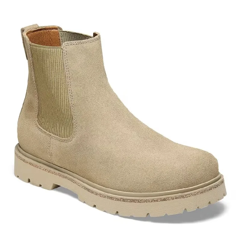 Classic Color Birkenstock Highwood Slip On Suede | Taupe
