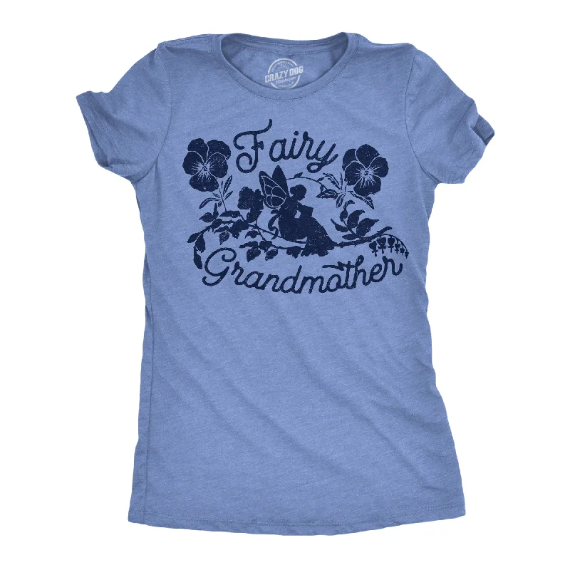 Relaxed And Casual Fairy Grandmother Women's T Shirt