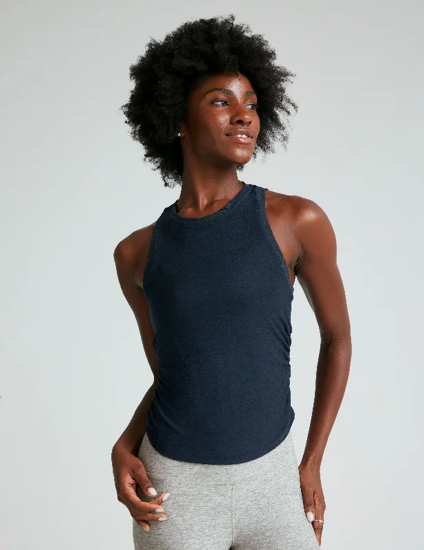 Elegant And Noble Featherweight Your Fit Shirred Tank