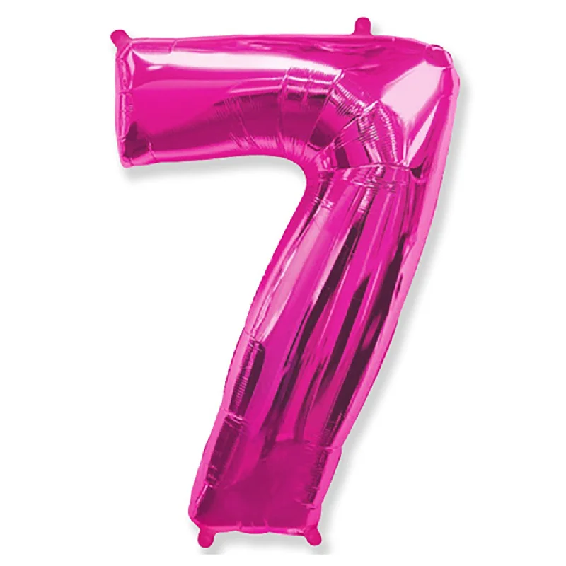 High-end Fashion 42 inch NUMBER 7 - FUCHSIA
