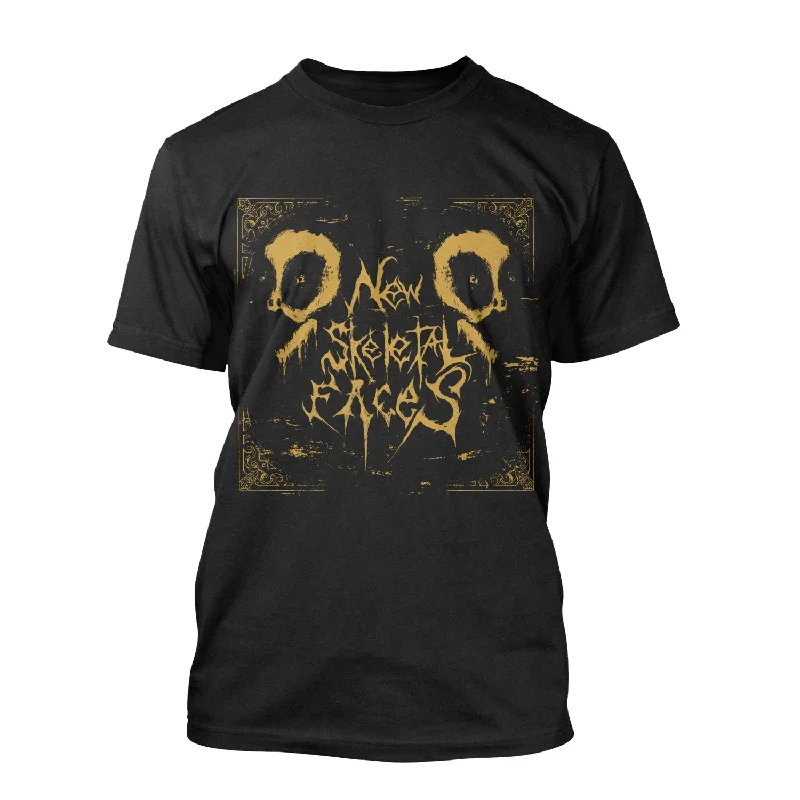 Retro Design New Skeletal Faces "Logo" T-Shirt