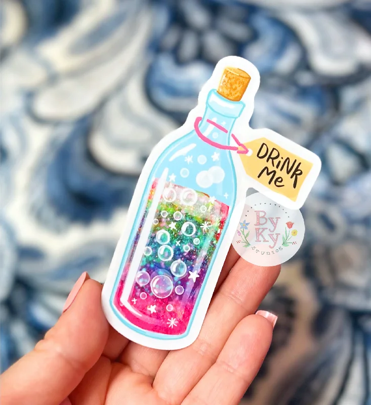 Outdoor Trend Drink Me Vinyl Sticker