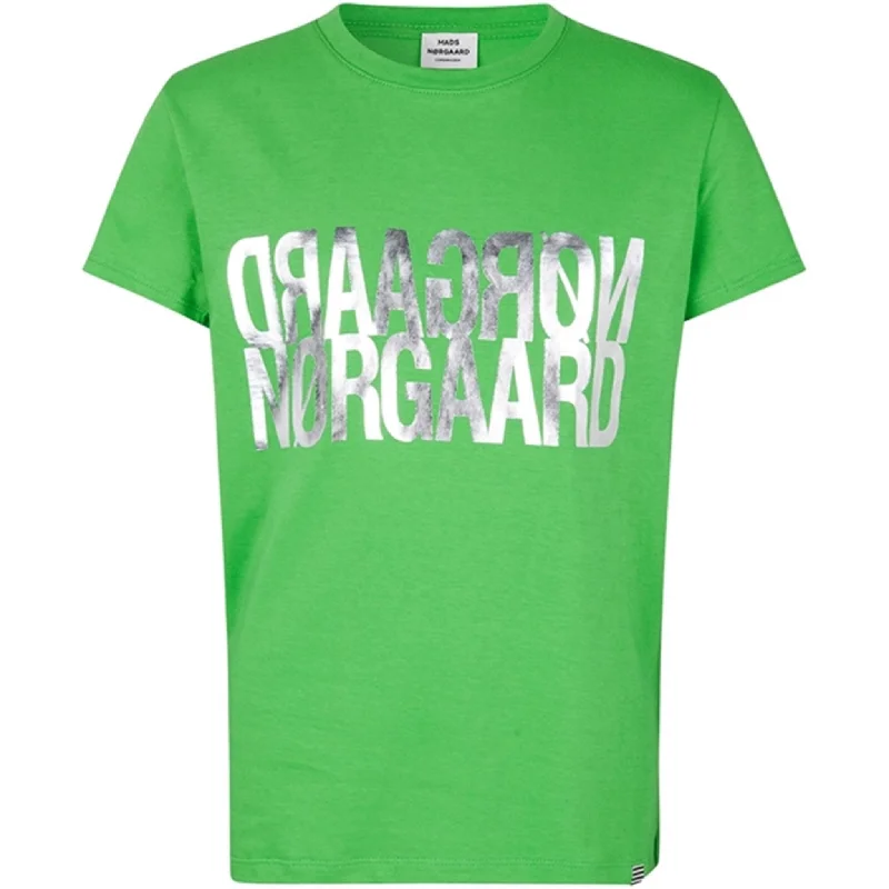 Summer Comfort Mads Nørgaard Single Organic Tuvina T-shirt Poison Green