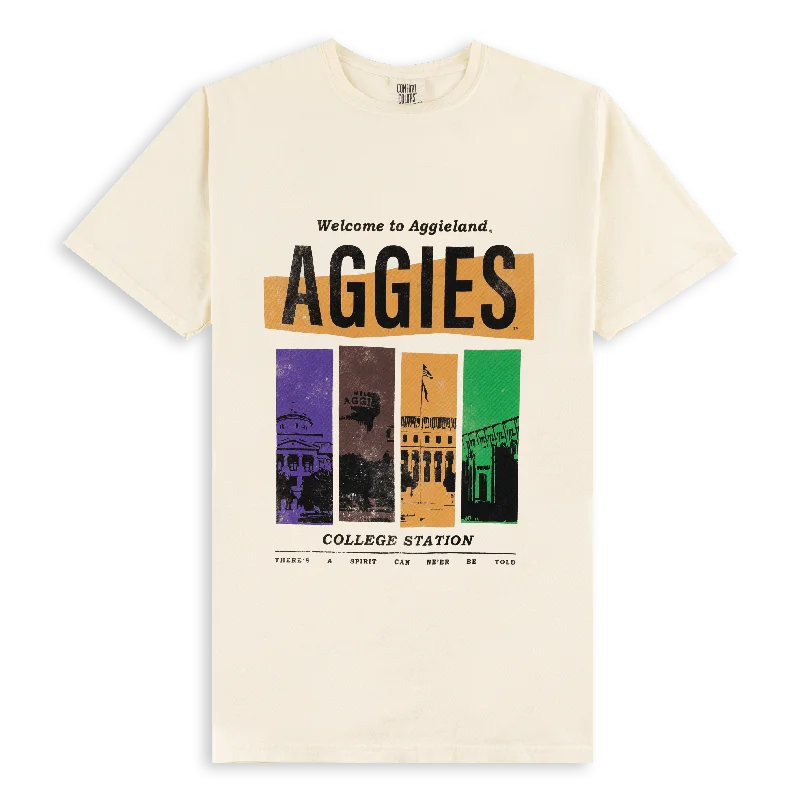High Street Style Aggies Landmarks T-Shirt