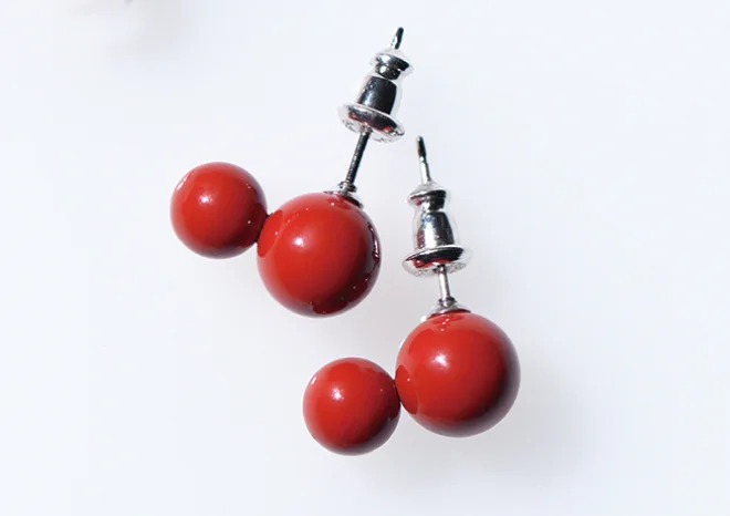 Fashion Innovation MASUIAI  | Earrings | Nandina Earrings - 2 pearl