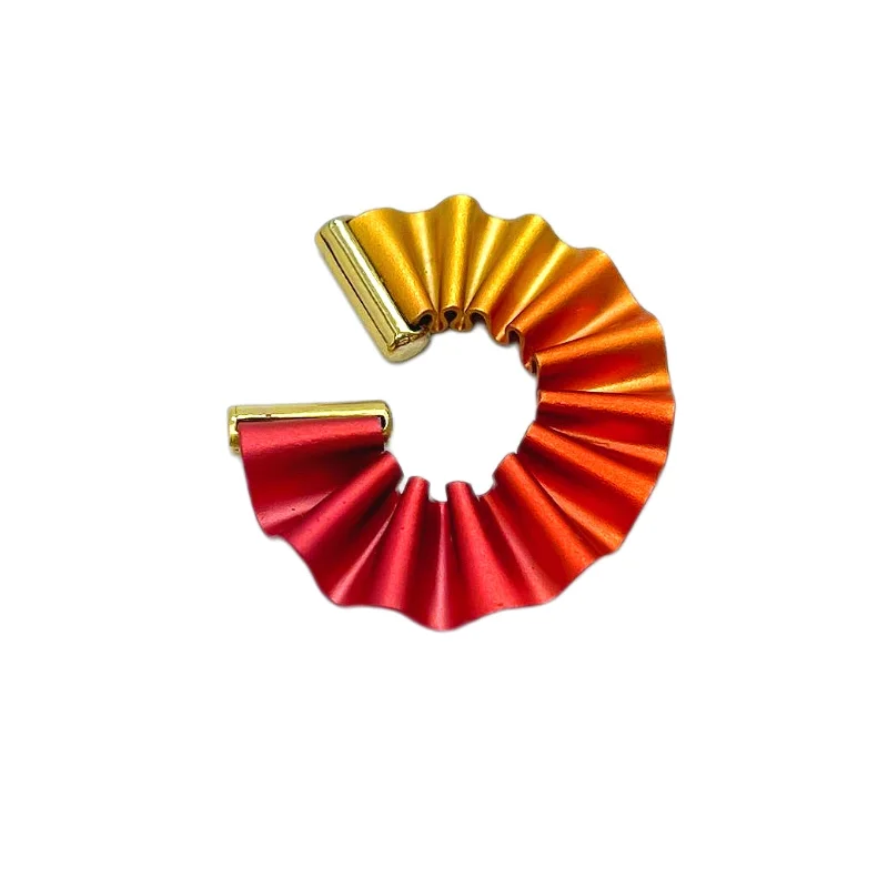 Casual Style CABO | Ear Cuff | Mermaid's Tail Metal Collection | Ear Cuff - Pink / Orange / Gold Casual Style CABO | Ear Cuff | Mermaid's Tail Metal Collection | Ear Cuff - Pink / Orange / Gold