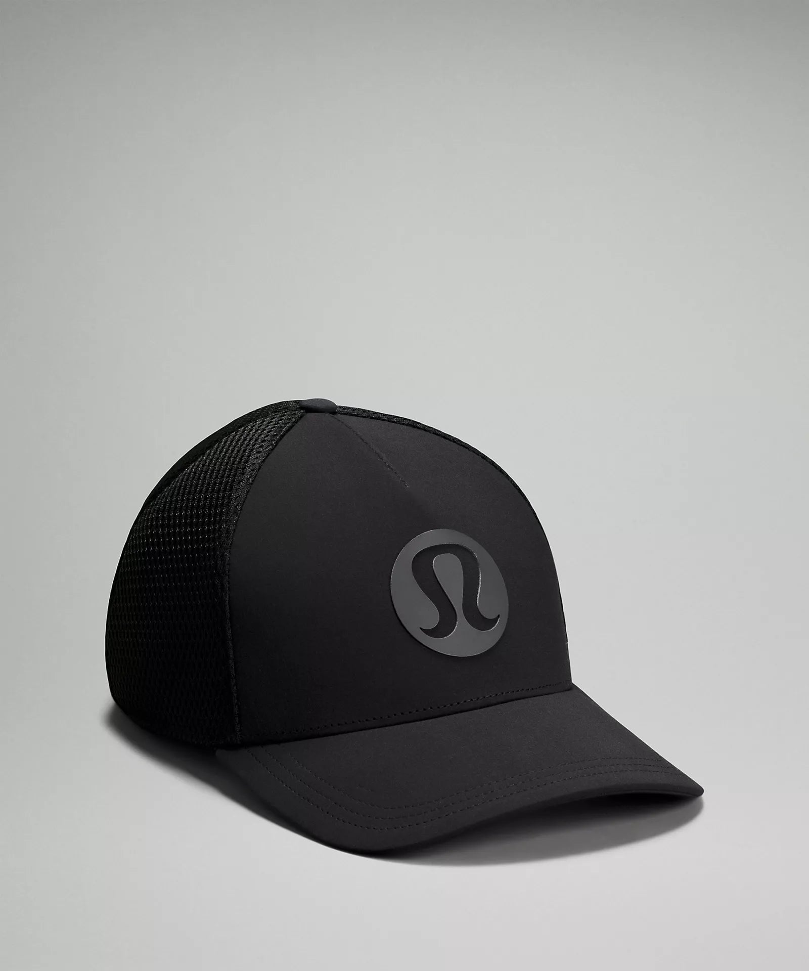 Loose Fit Trucker Hat | Black