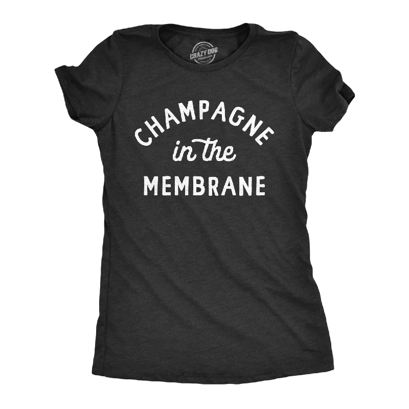 Personal Charm Champagne In The Membrane Women's T Shirt