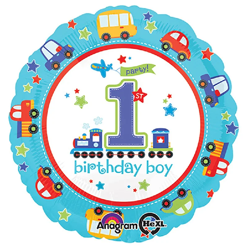 Personalized Wear 18 inch ALL ABOARD BIRTHDAY