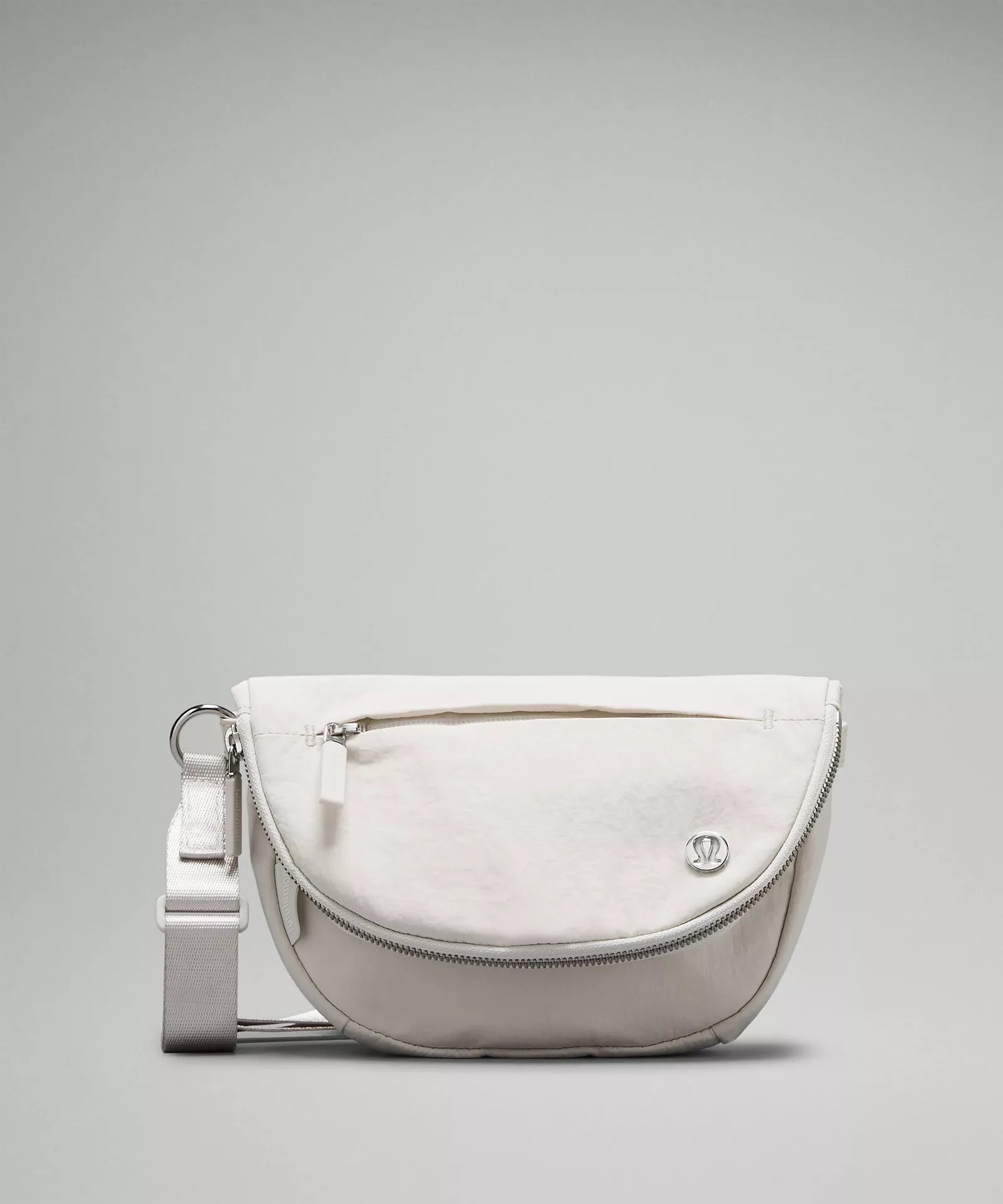 Classic Retro All Night Festival Bag Micro | White Opal/Silver