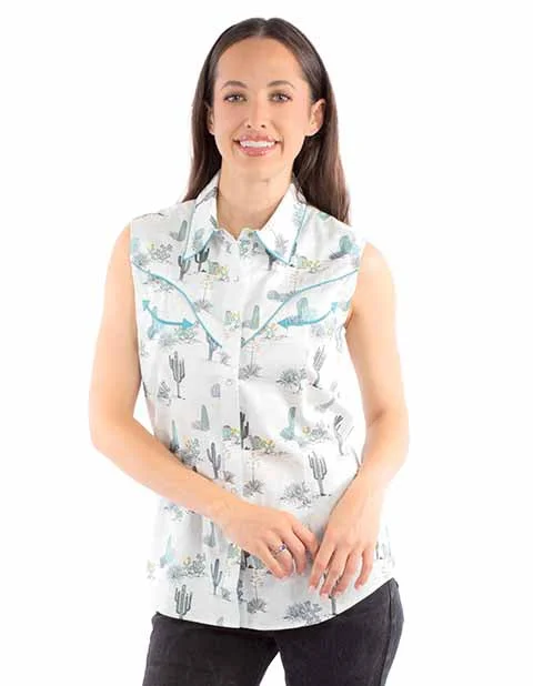 High Street Design Women's Scully Snap Front Shirt #HC935