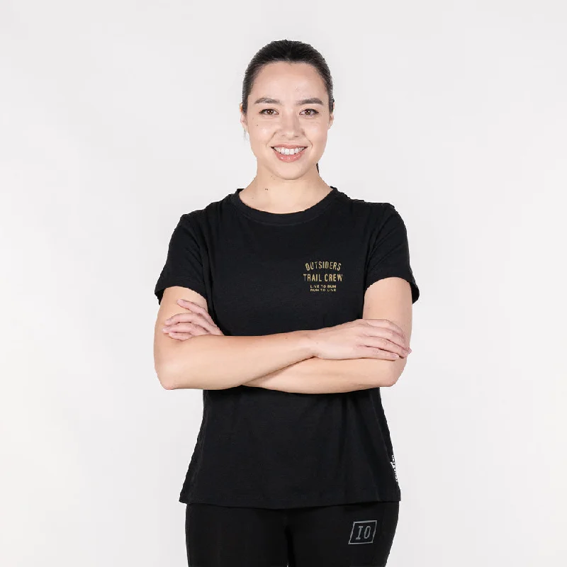 Luxury Temperament Universal Tee - Live to Run Back
