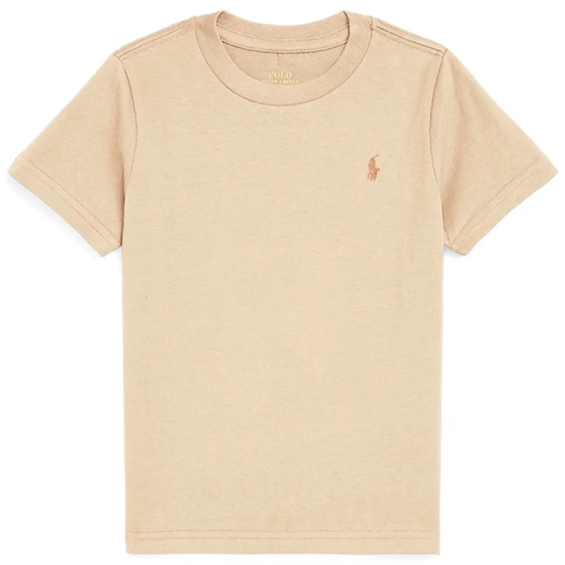 Cozy Fit Polo Ralph Lauren Boy T-Shirt Classic Khaki