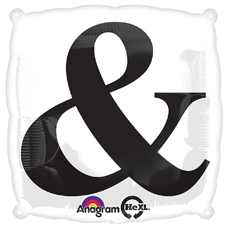 Effortless Style 18 inch BLACK & ON WHITE