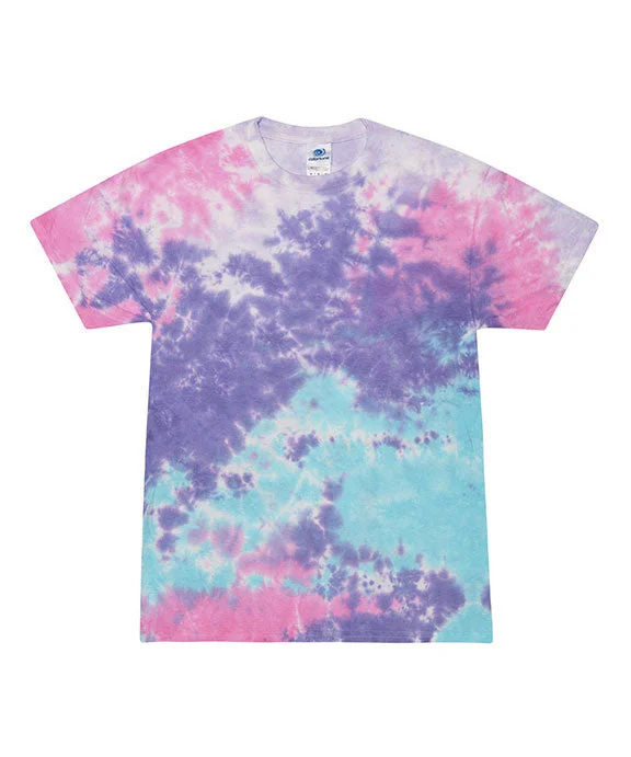 Soft Comfort CD100Y - Tie-Dye Youth 5.4 oz 100% Cotton T-Shirt | Cotton Candy