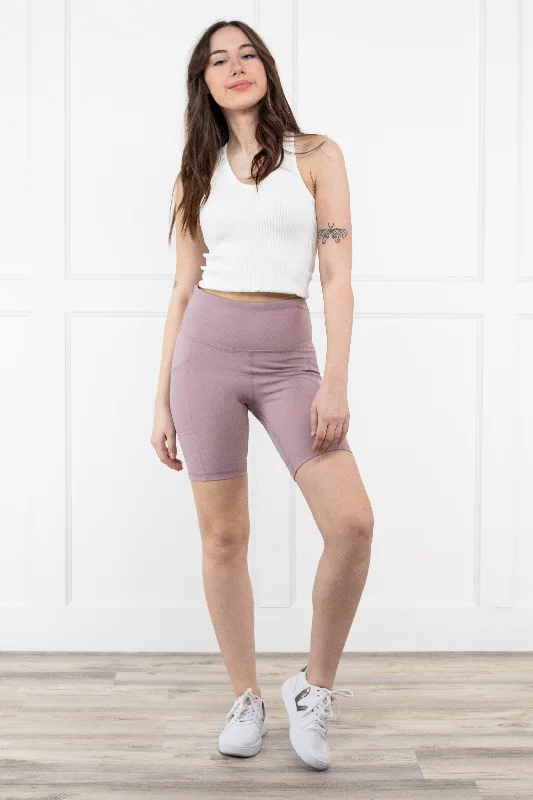 Classic Series High-Impact Women's High-Waistband Biker Shorts