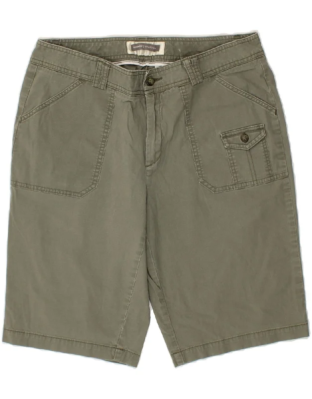 High-end Fashion DOCKERS Womens Bermuda Shorts US 14 XL W34  Green Cotton