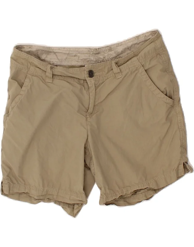 Modern City COLUMBIA Womens Chino Shorts US 6 Medium W30  Brown Cotton