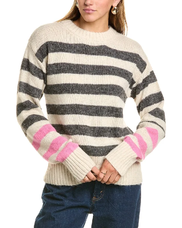 Simple Matching French Connection Jessika Hadlee Jacquard Wool-Blend Sweater
