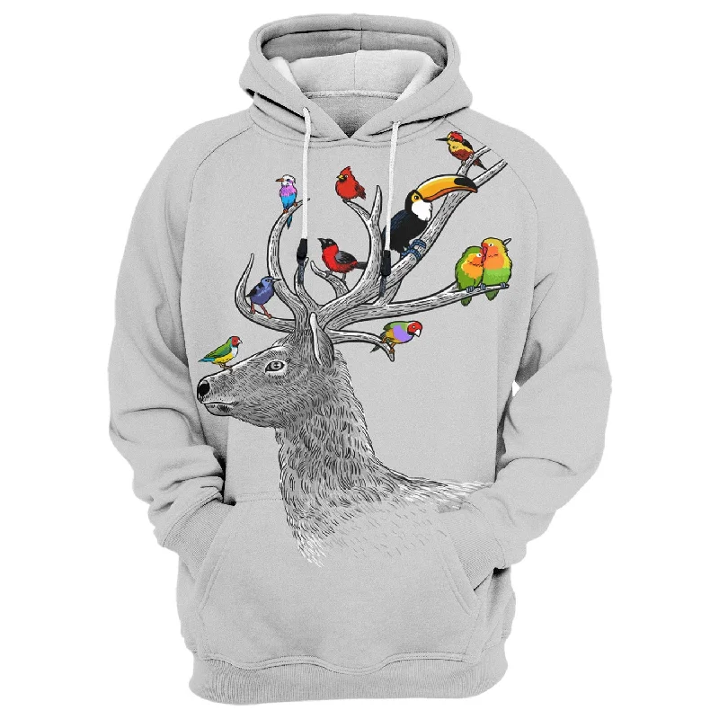 Personal Charm Tropical Birds Hoodie