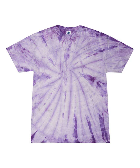 Light Comfort CD101 - Tie-Dye Adult 5.4 oz 100% Cotton Spider T-Shirt | Spider Lavender Light Comfort CD101 - Tie-Dye Adult 5.4 oz 100% Cotton Spider T-Shirt | Spider Lavender