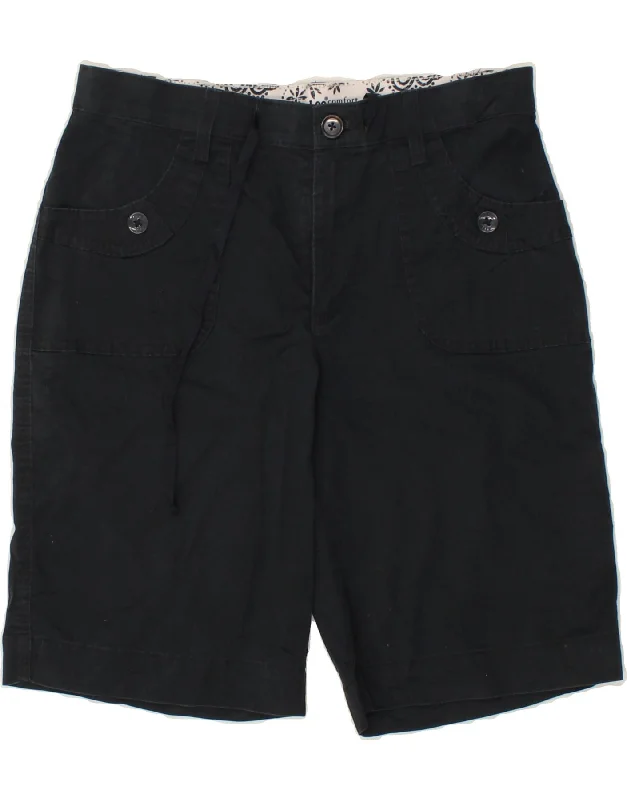 Street Sports Style LEE Womens Casual Shorts US 8 Medium W30 Navy Blue Cotton