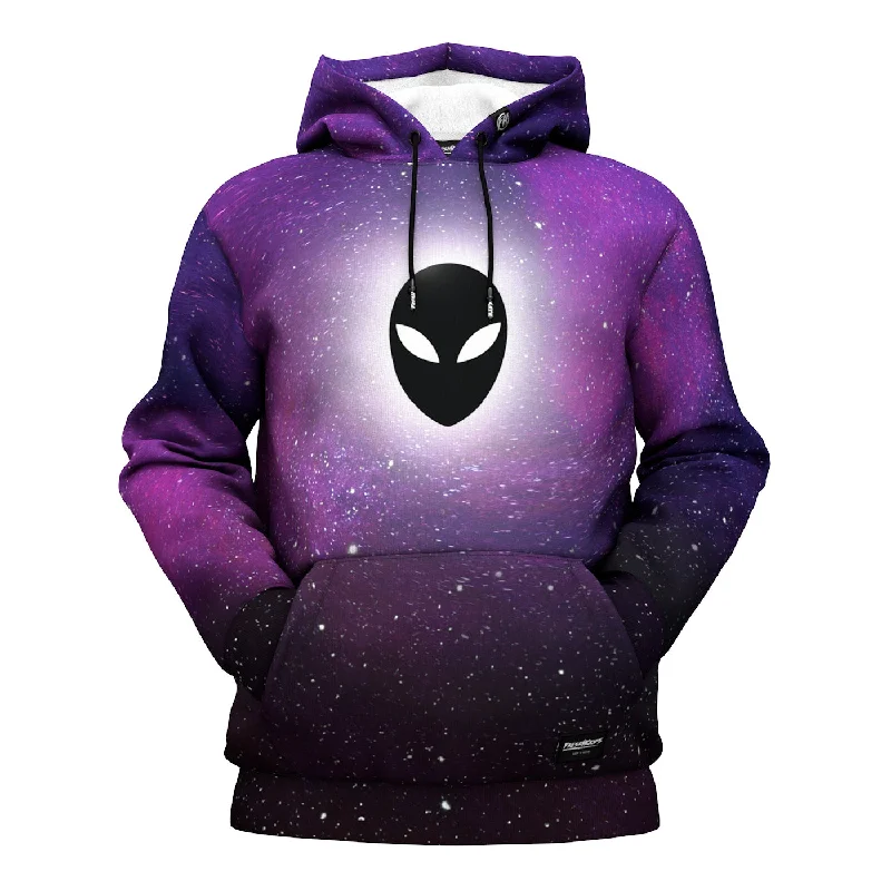 Exquisite Design Purple UFO Hoodie