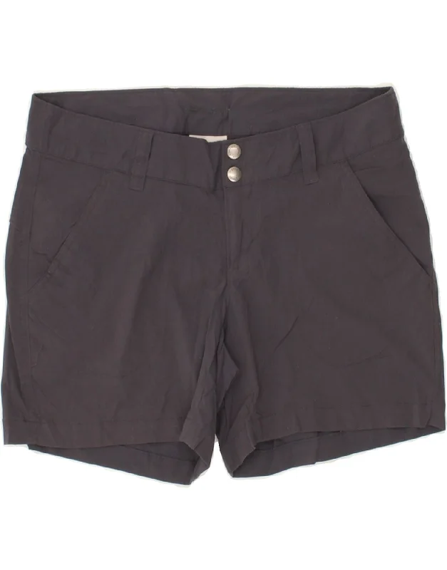 Cozy Shirts COLUMBIA Womens Low Waist Chino Shorts US 4 Small W30  Black Cotton