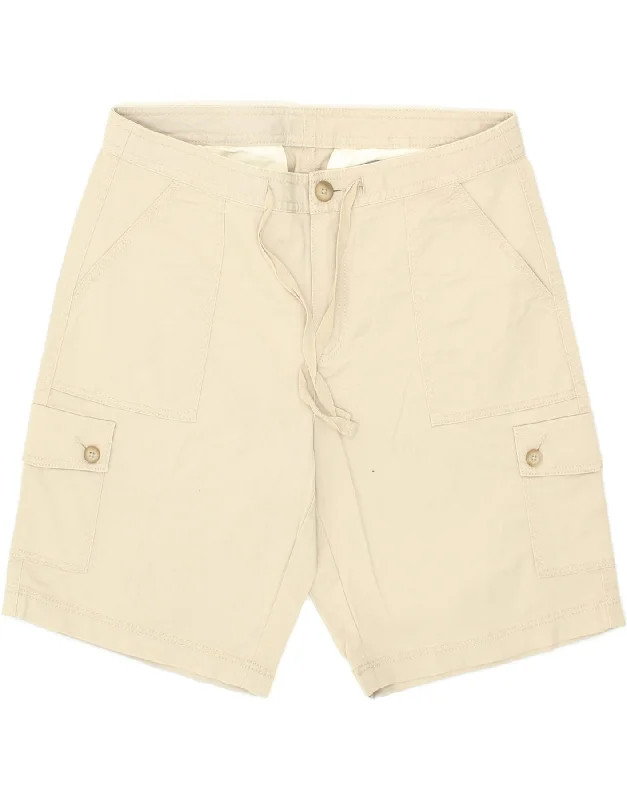 Romantic Data L.L.BEAN Womens Favorite Fit Cargo Shorts US 8 Small W30 Beige Cotton Romantic Data L.L.BEAN Womens Favorite Fit Cargo Shorts US 8 Small W30 Beige Cotton