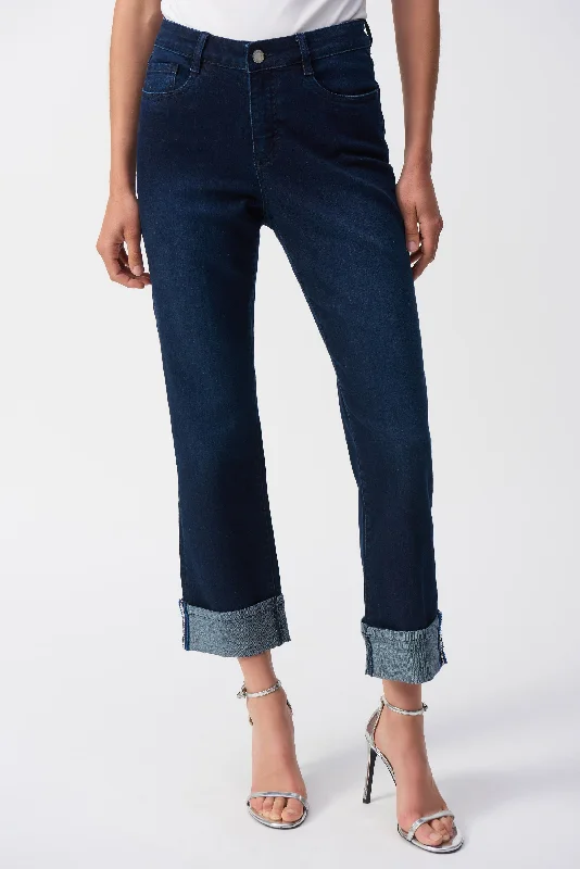 Integrated Design Joseph Ribkoff - Slim Fit Cropped Jeans
