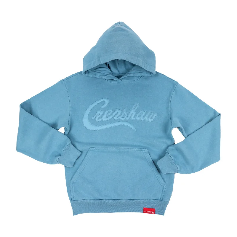 Playful Style Crenshaw Hoodie (Stealth Collection) - Ocean Blue/Ocean Blue