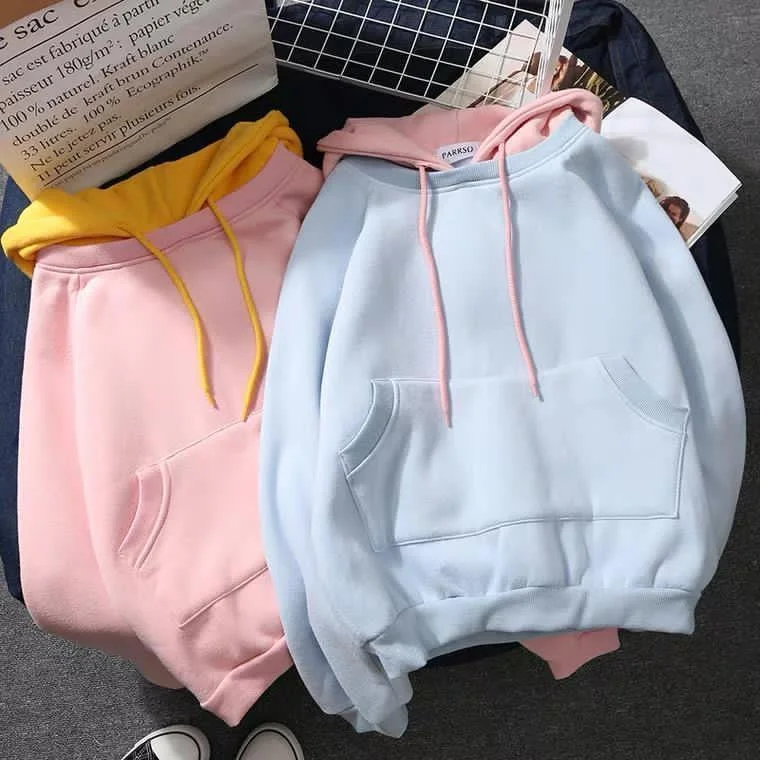 High Street Style Ecco Colour Block Hoodie