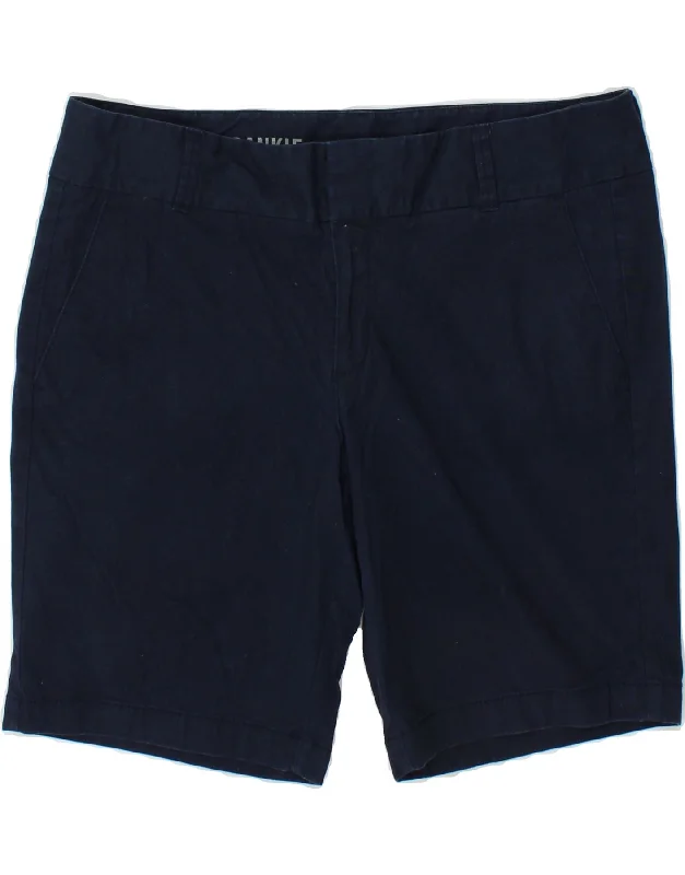 Trendy Items J. CREW Womens Frankie Chino Shorts US 10 Large W32  Navy Blue Cotton