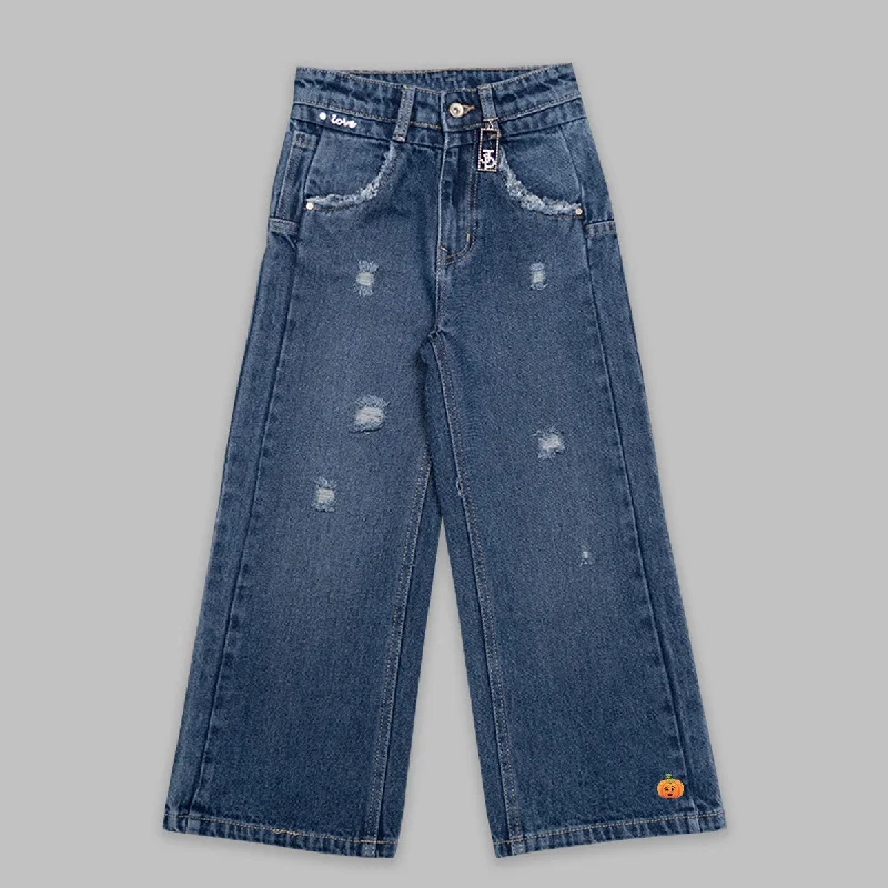 Personalized Series Premium Denim Jeans for Girls