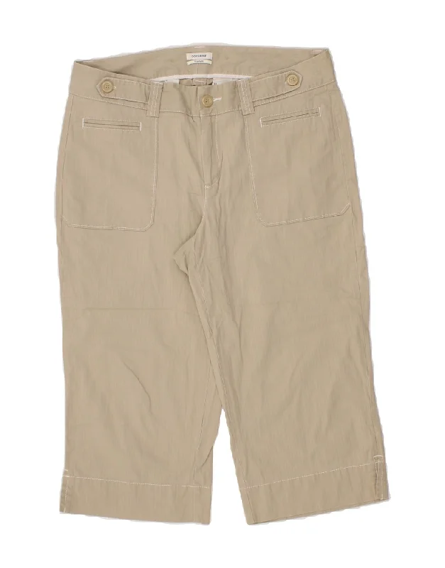 Avant-garde Design DOCKERS Womens Favorite Fit Bermuda Shorts US 12 Large W34  Beige Cotton