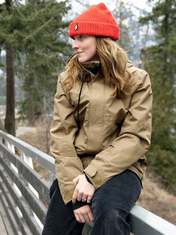 Designer Style Womens Paxson 2L Tds Inf Parka - Dark Khaki