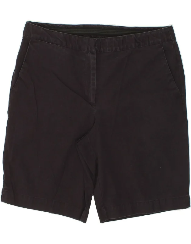 Versatile Items IZOD Womens Chino Shorts US 12 Large W32 Black Cotton