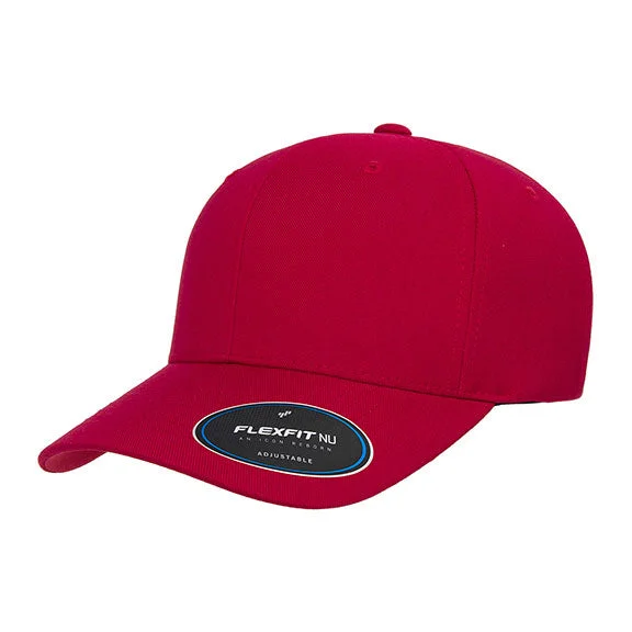 Minimal Comfort 6110NU - Yupoong Flexfit Nu® Adjustable Cap | Red
