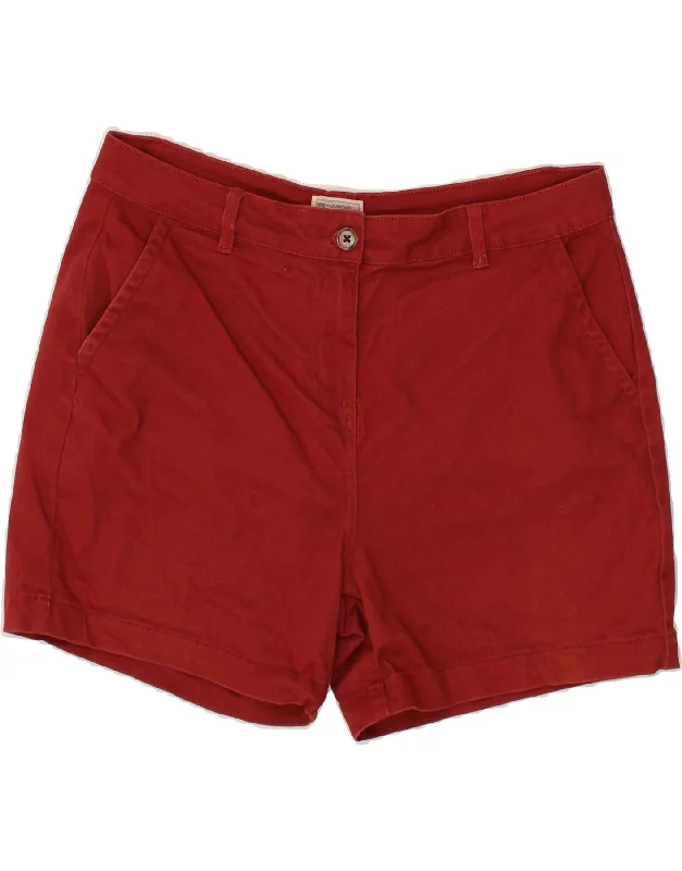Casual And Comfortable MOUNTAIN WAREHOUSE Womens Chino Shorts UK 14 Large W34 Maroon Cotton Casual And Comfortable MOUNTAIN WAREHOUSE Womens Chino Shorts UK 14 Large W34 Maroon Cotton